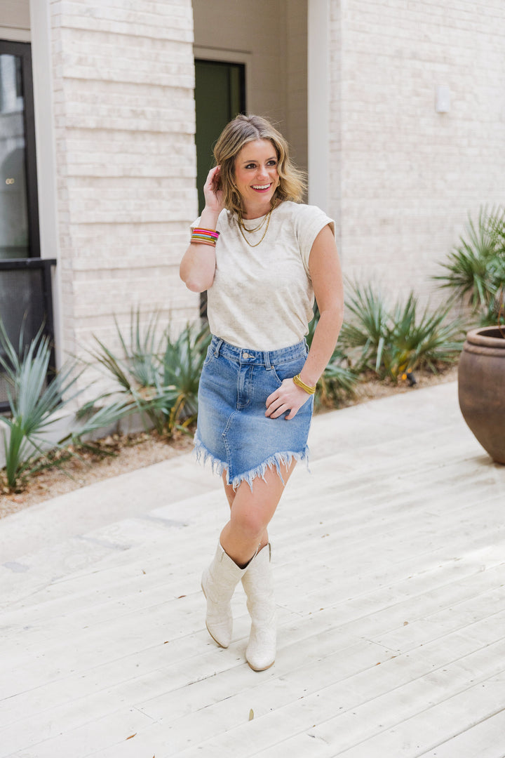 Feather Touch T Shirt