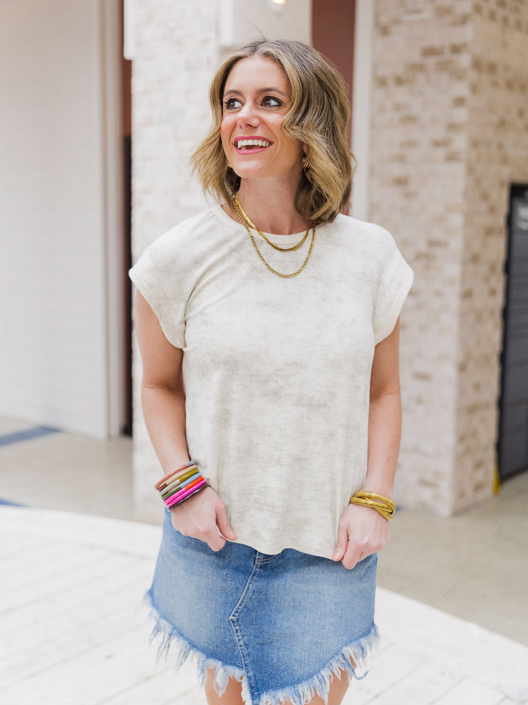 Feather Touch T Shirt