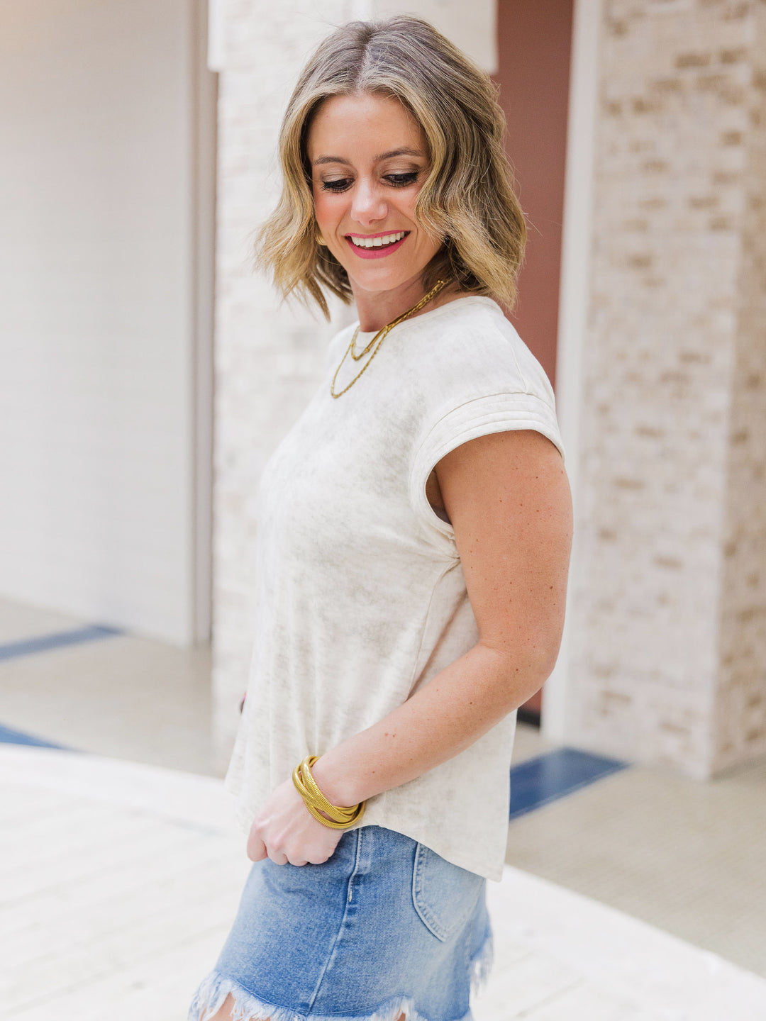 Feather Touch T Shirt