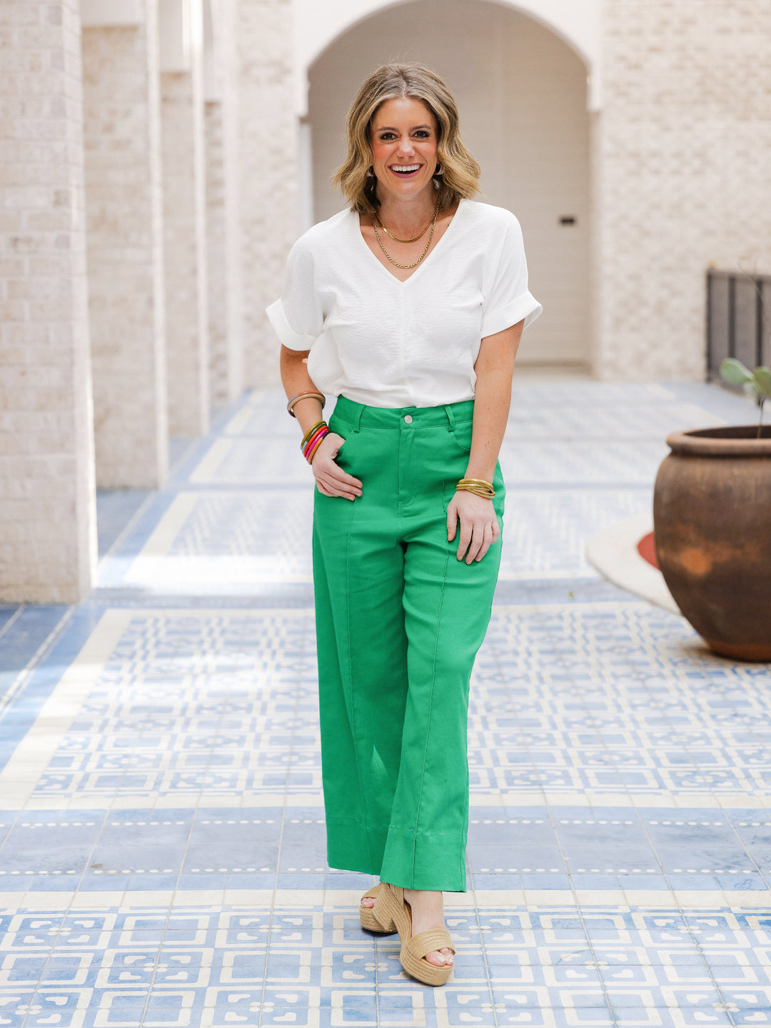 Harbor High Rise Crop Pant