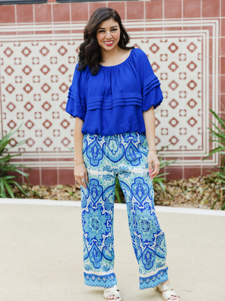 The Luxe Horizon Blouse