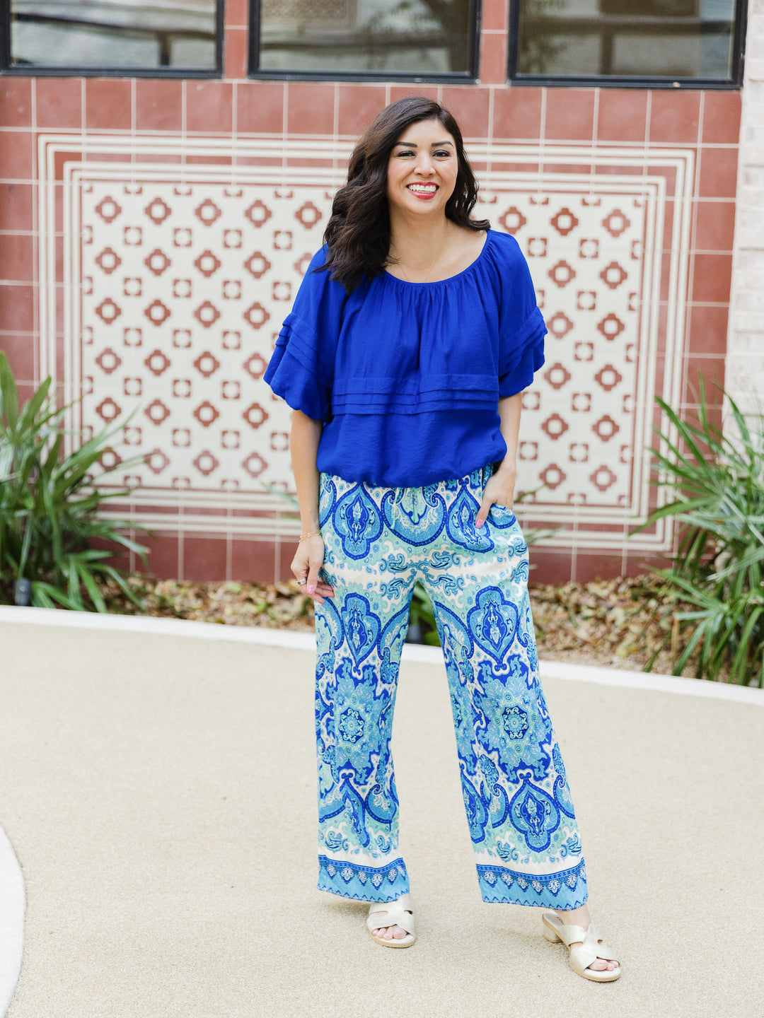 The Luxe Horizon Blouse