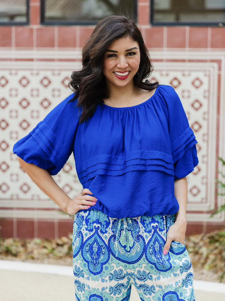 The Luxe Horizon Blouse