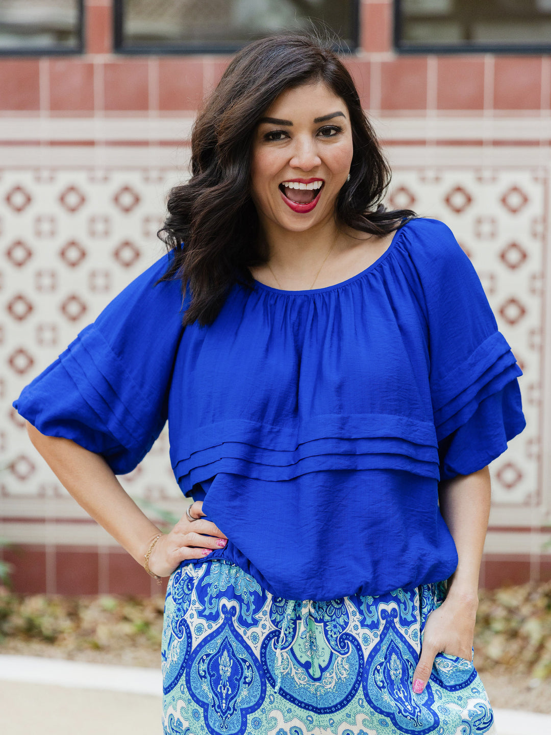 The Luxe Horizon Blouse