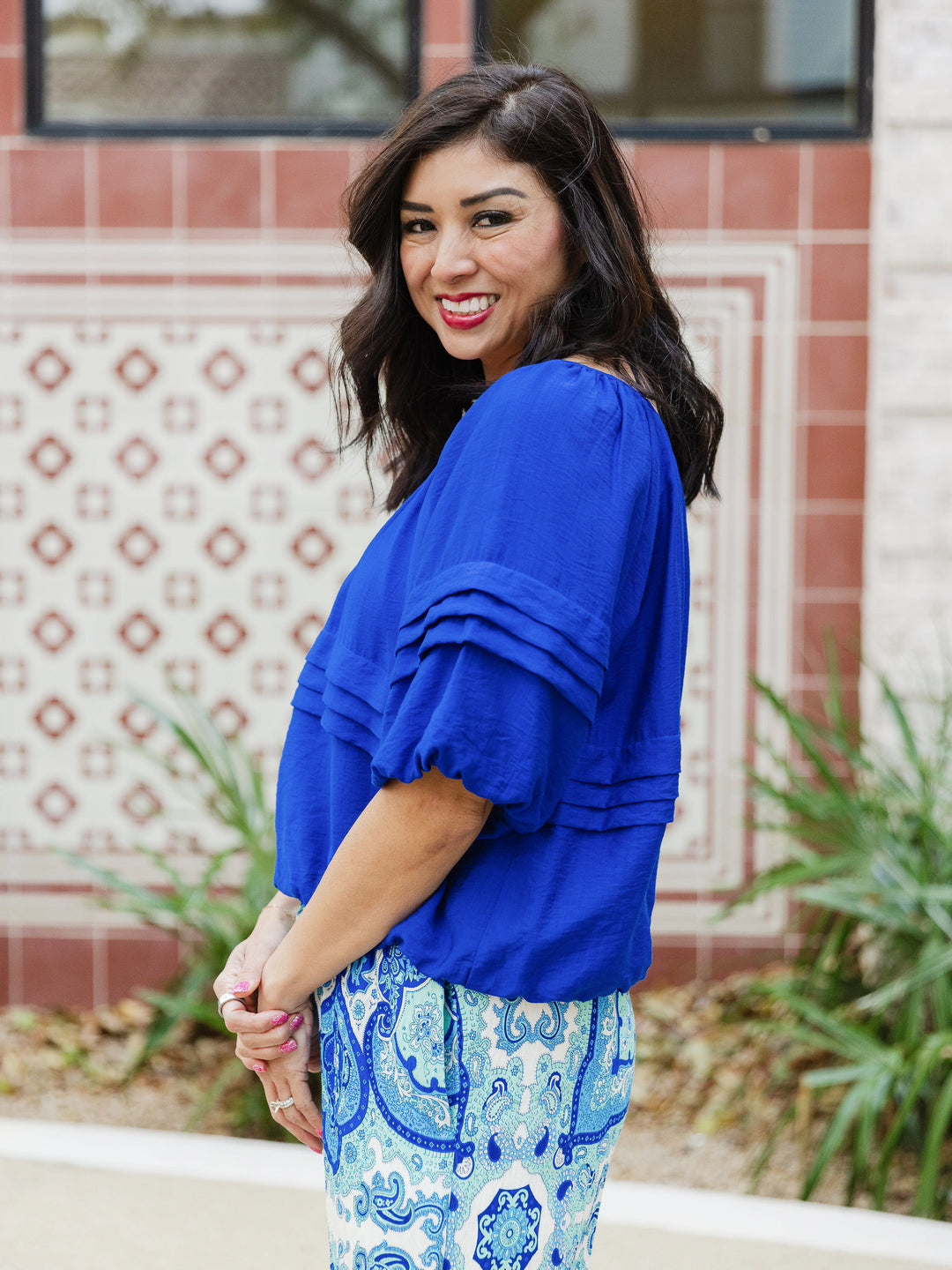 The Luxe Horizon Blouse