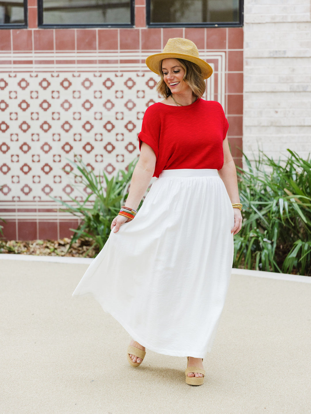 Take It and Twirl Maxi Skirt