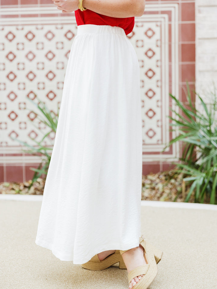 Take It and Twirl Maxi Skirt