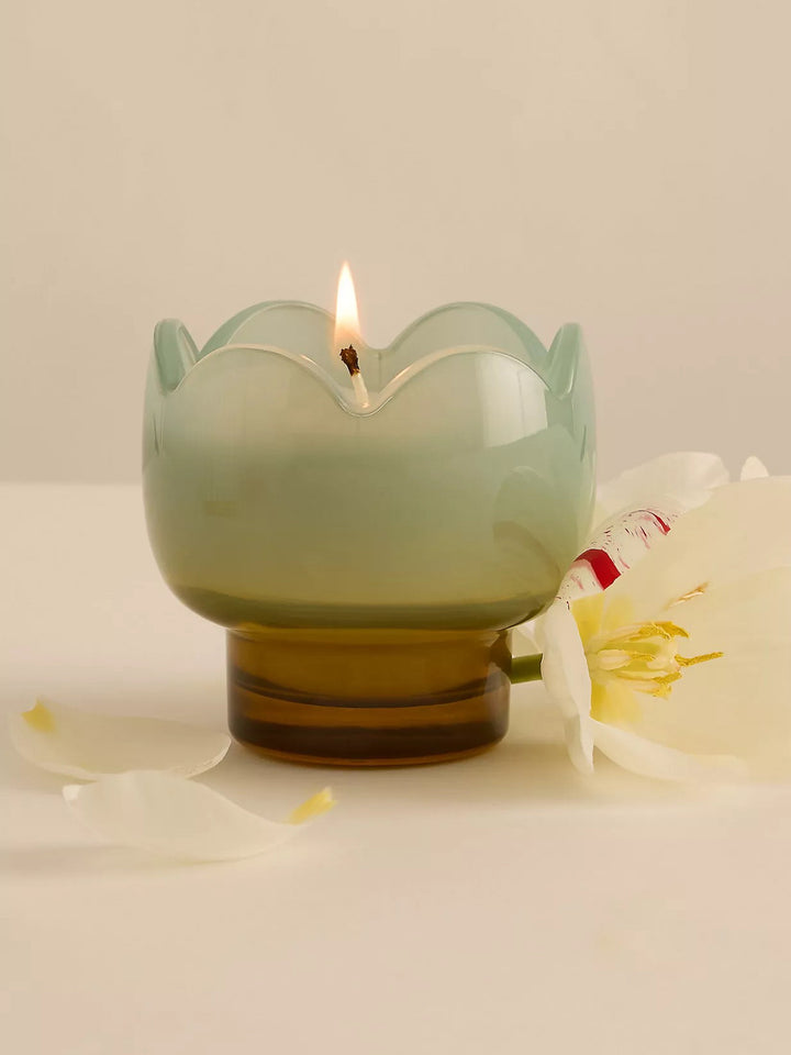 Paddywax Tulip Glass Candle