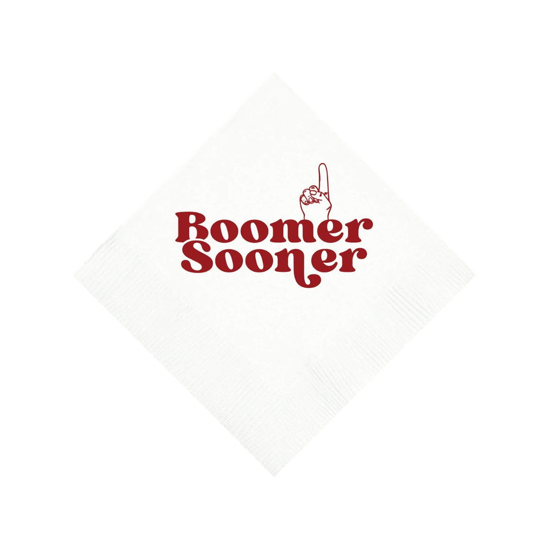Oklahoma Boomer Sooner Napkin Set 
