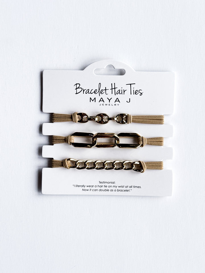 Bracelet Hair Ties - Set of 3