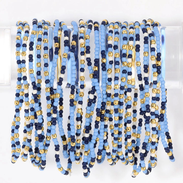 Gameday Single Strand Seed Bracelet