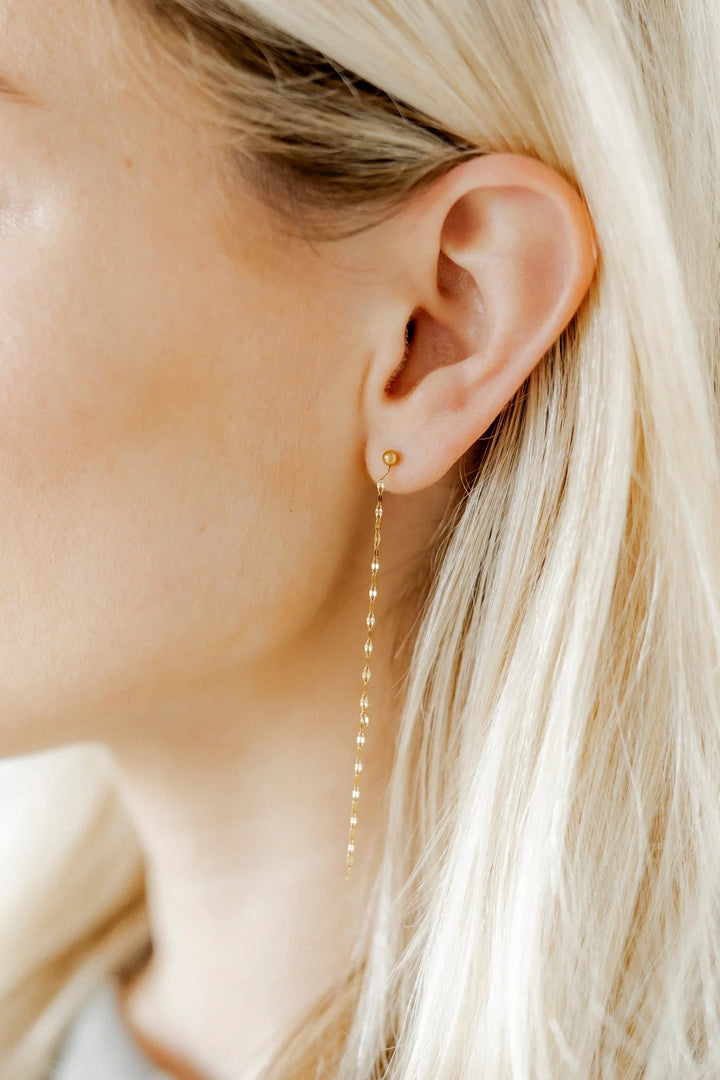 Devin Screwback Stud Earring