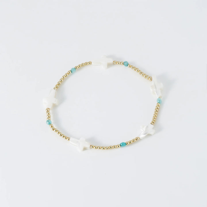 Stackable Stretch Prayer Bracelets
