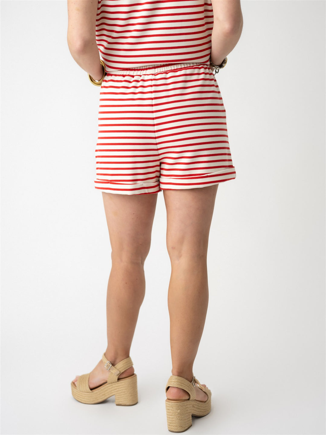 Harbor Line Knit Shorts