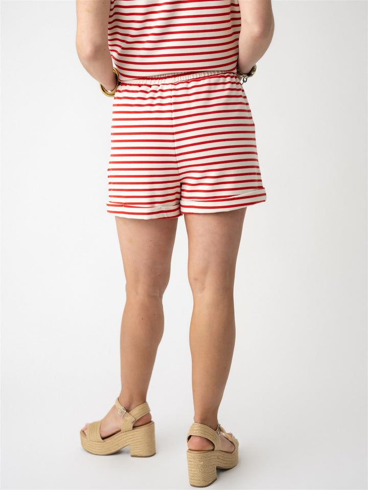 Harbor Line Knit Shorts