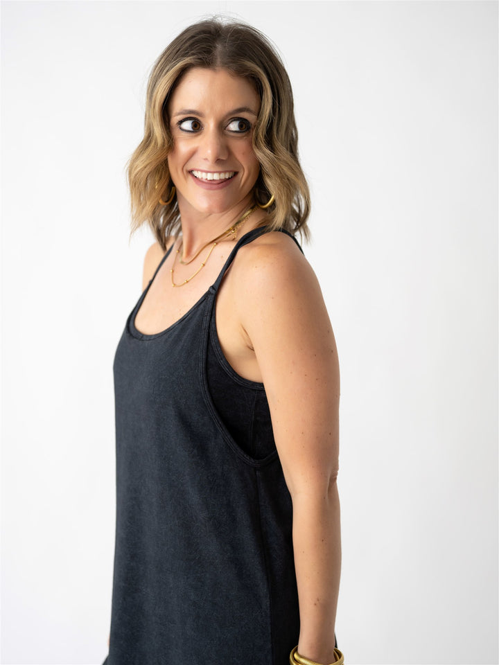 Comfort Meets Trend Dress with Built in Romper