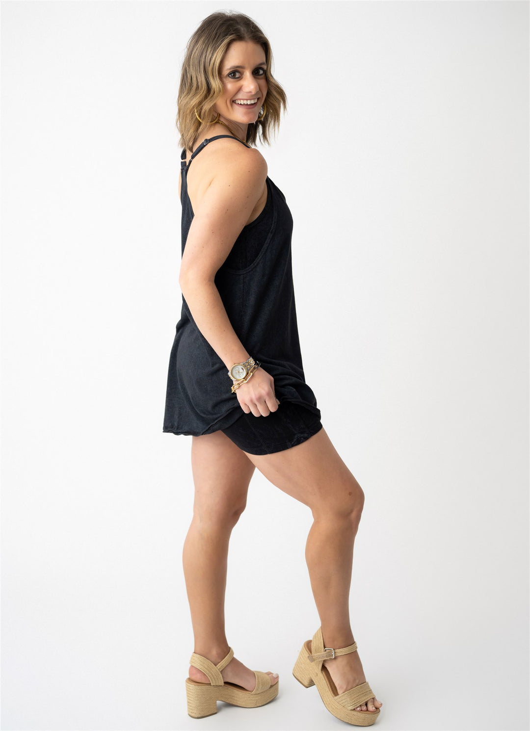 Comfort Meets Trend Dress with Built in Romper