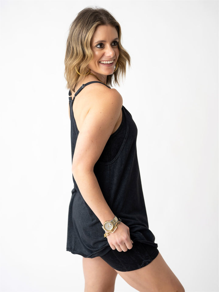Comfort Meets Trend Dress with Built in Romper