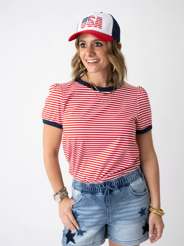 Coastal Stripe Tee