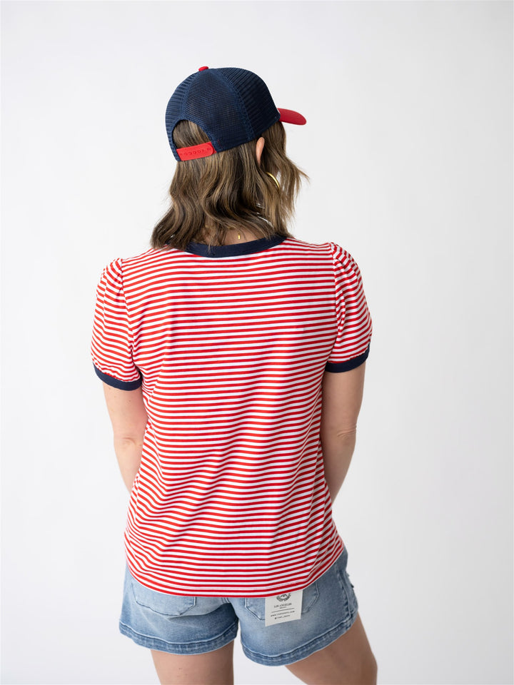 Coastal Stripe Tee