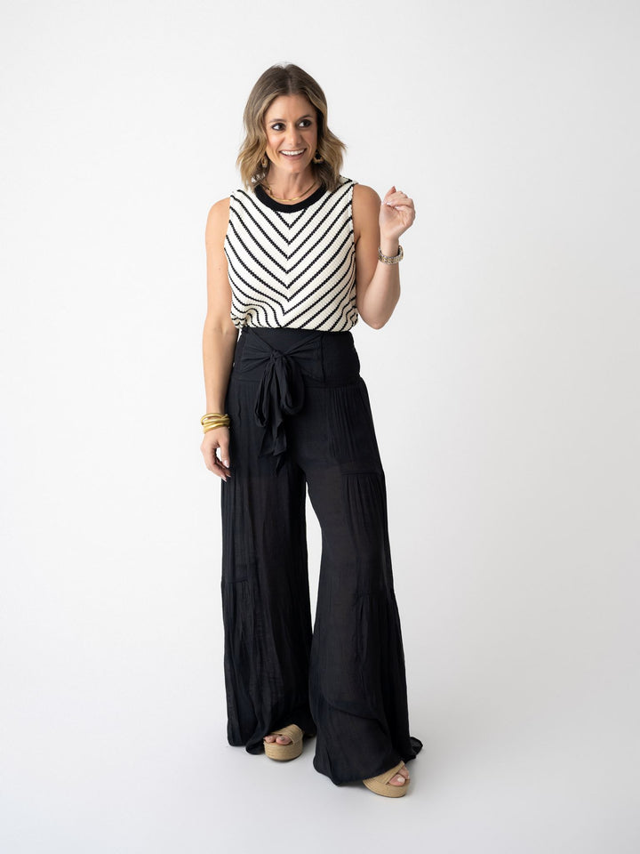 City Chic Chevron Top