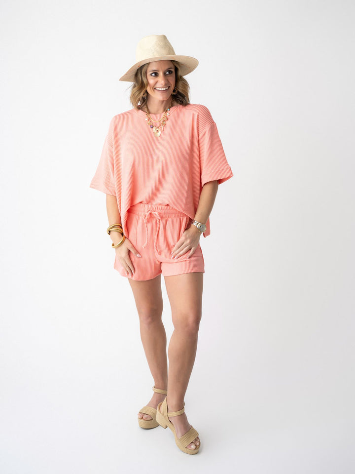 Weekend Uniform Ribbed Set