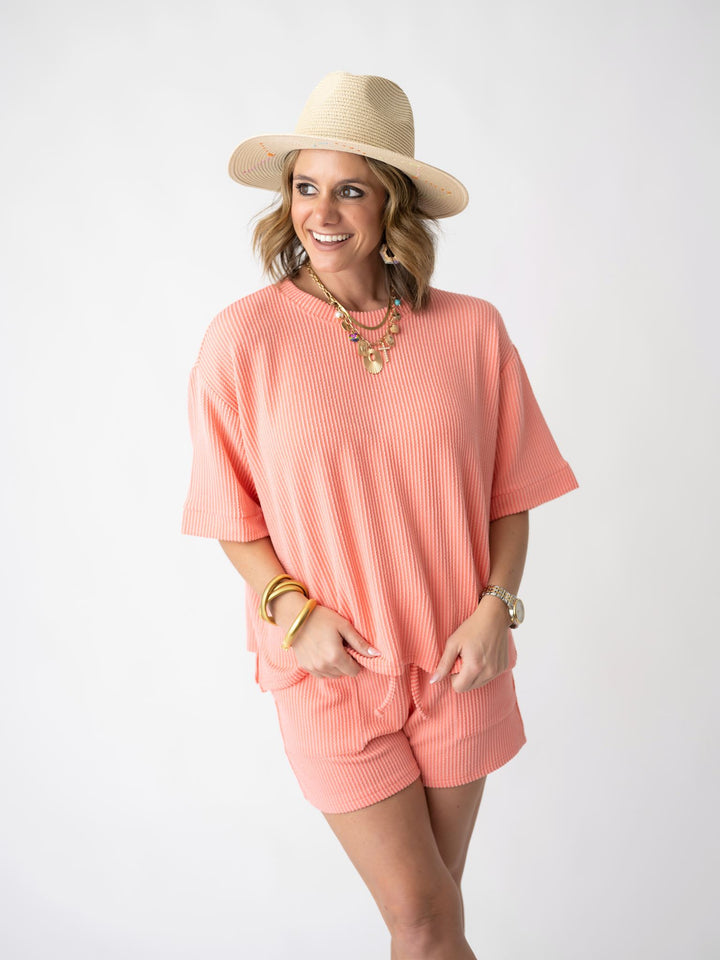 Weekend Uniform Ribbed Set