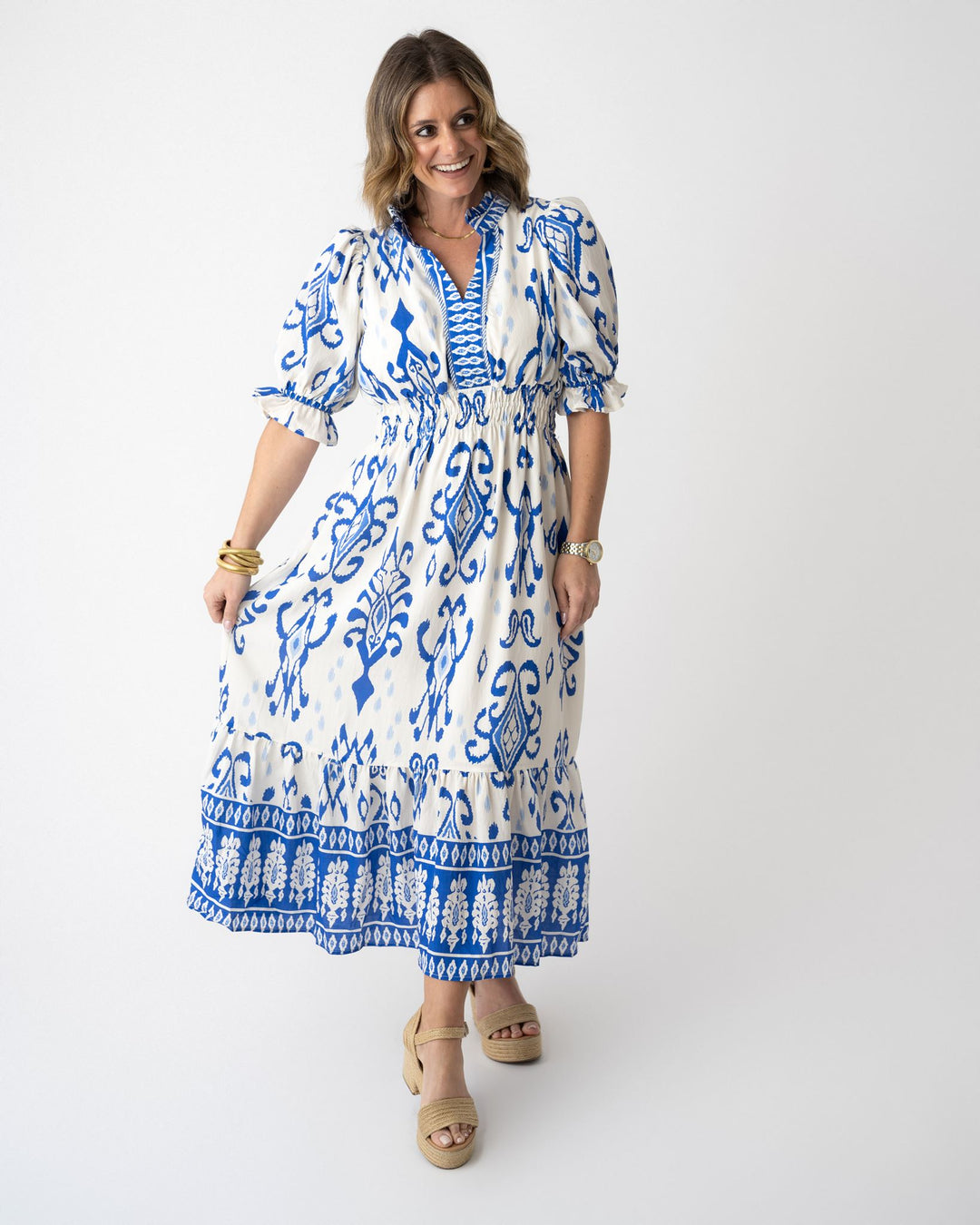 Take Me to Greece Maxi Dress