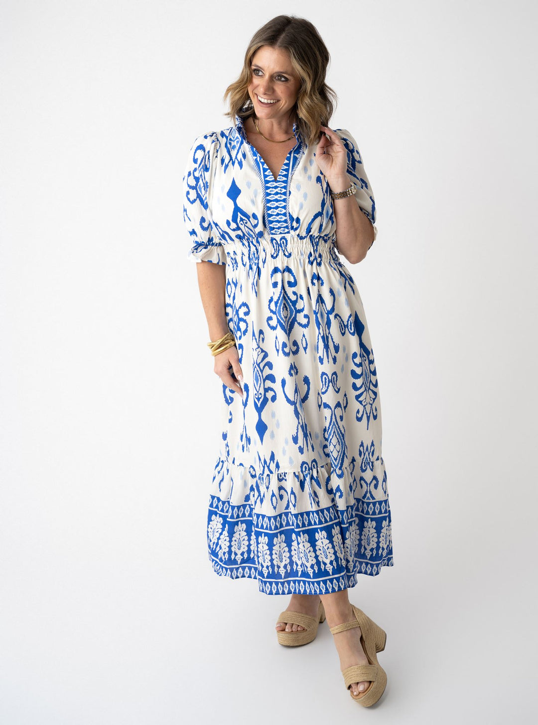 Take Me to Greece Maxi Dress