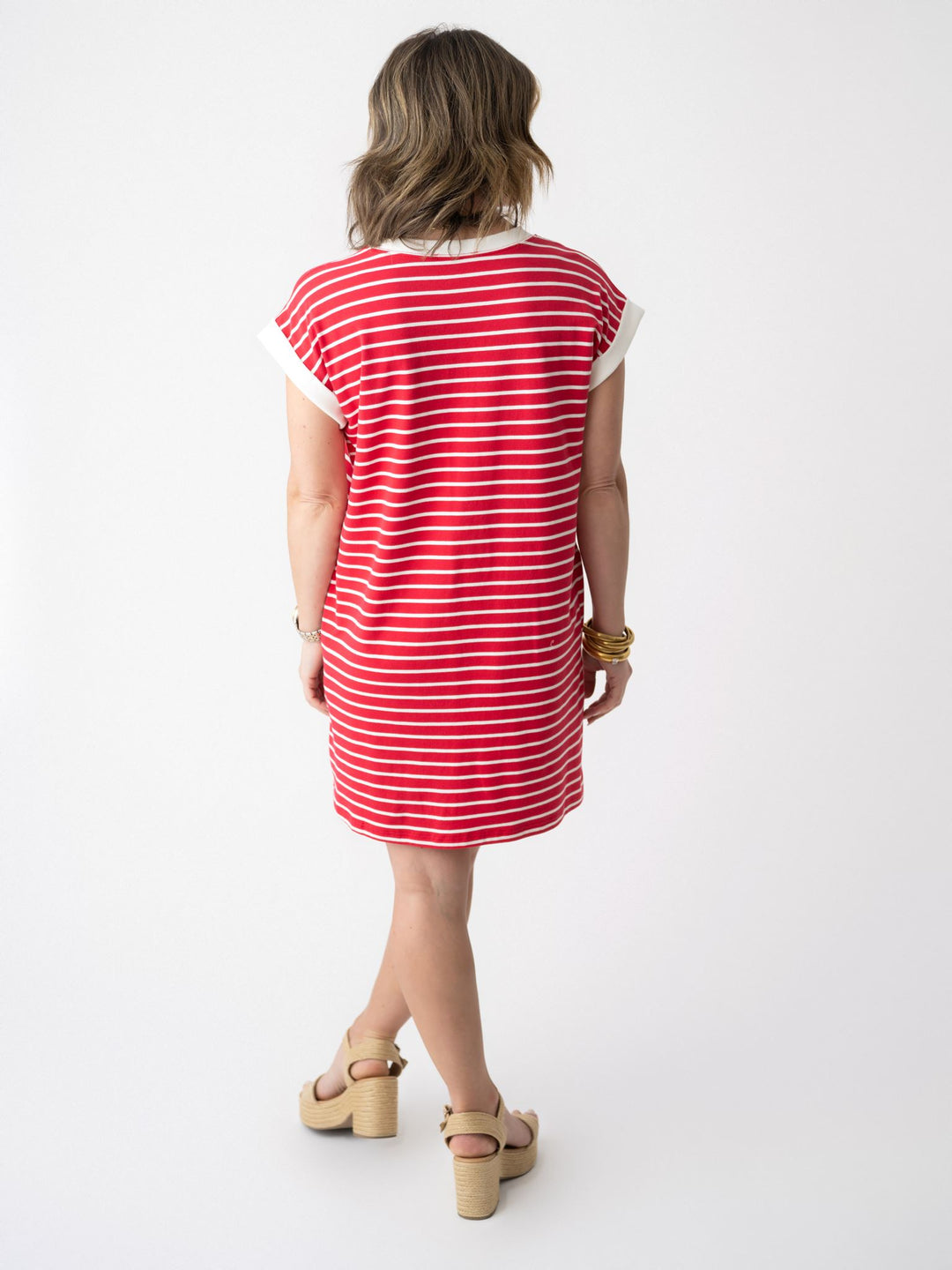 Wish You Would Cap Sleeve Dress