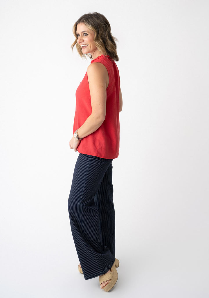 Vervet High Rise Extreme Stripe Wide