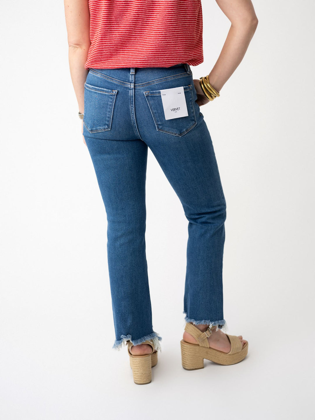 Vervet High Rise Kick Flare