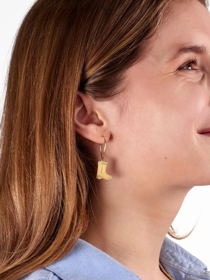 Loretta Western Boot & Hat Earring