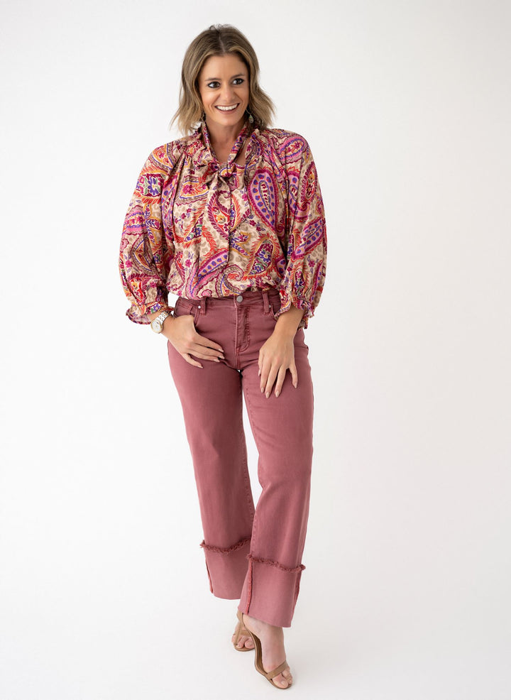Two Ways to Bloom Blouse