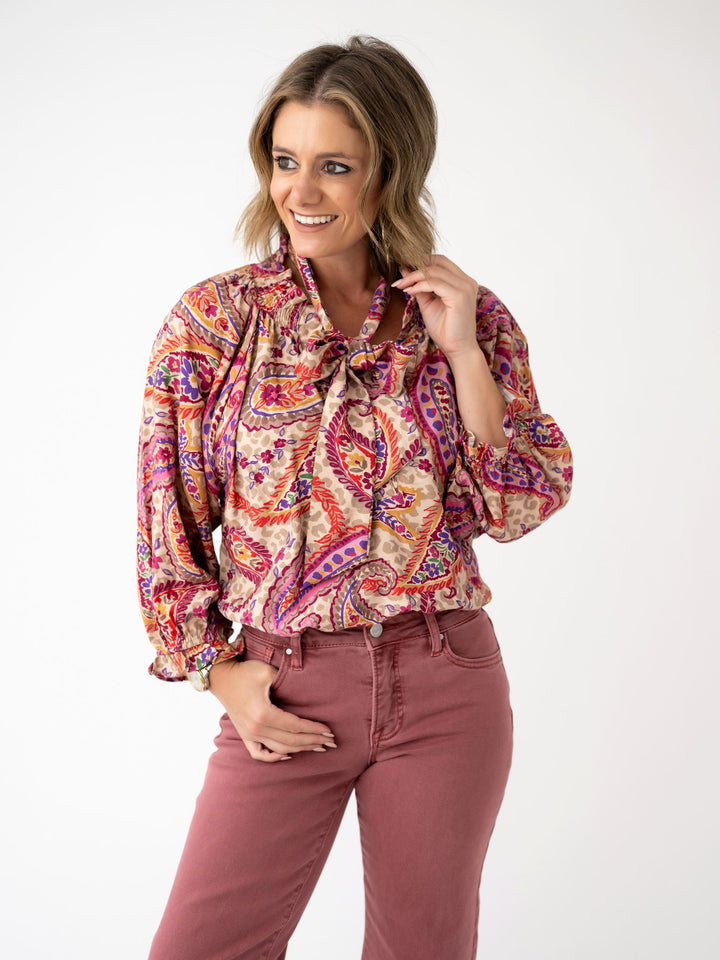 Two Ways to Bloom Blouse
