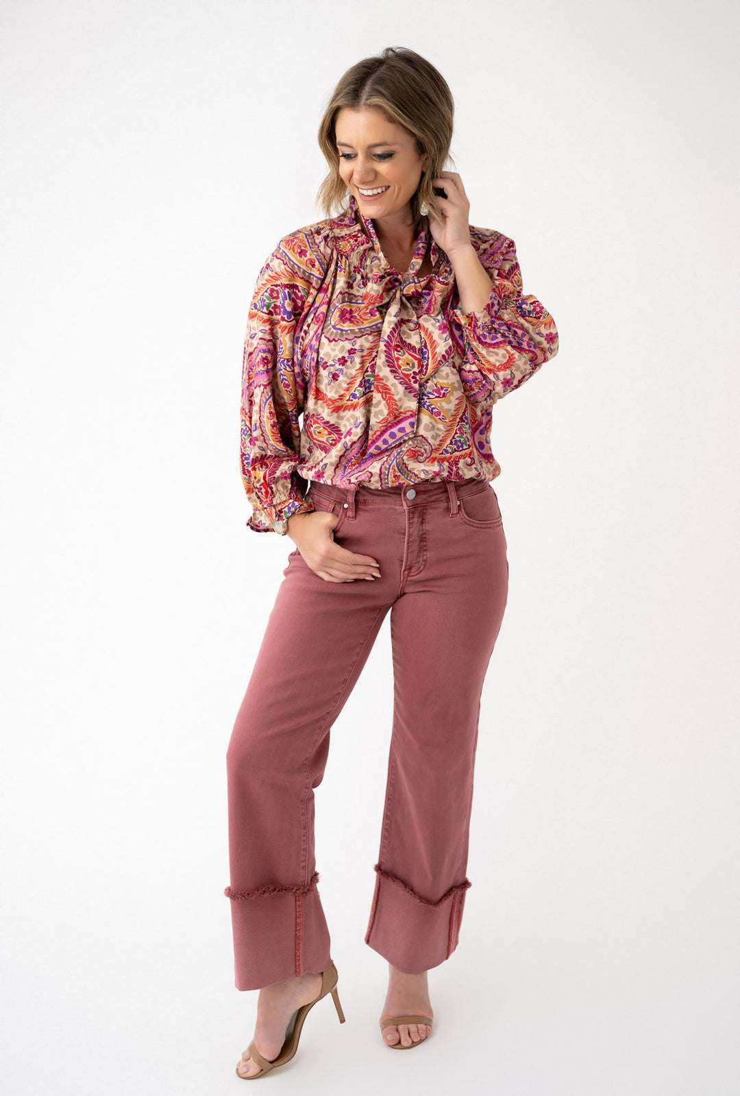 Two Ways to Bloom Blouse