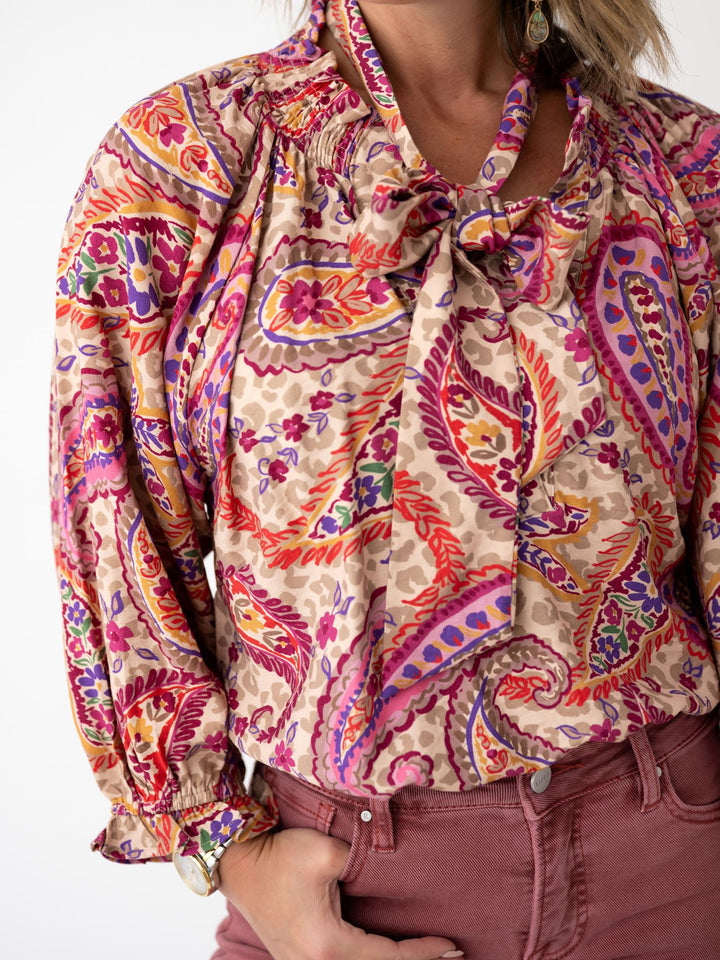 Two Ways to Bloom Blouse