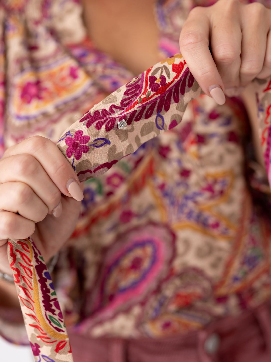Two Ways to Bloom Blouse