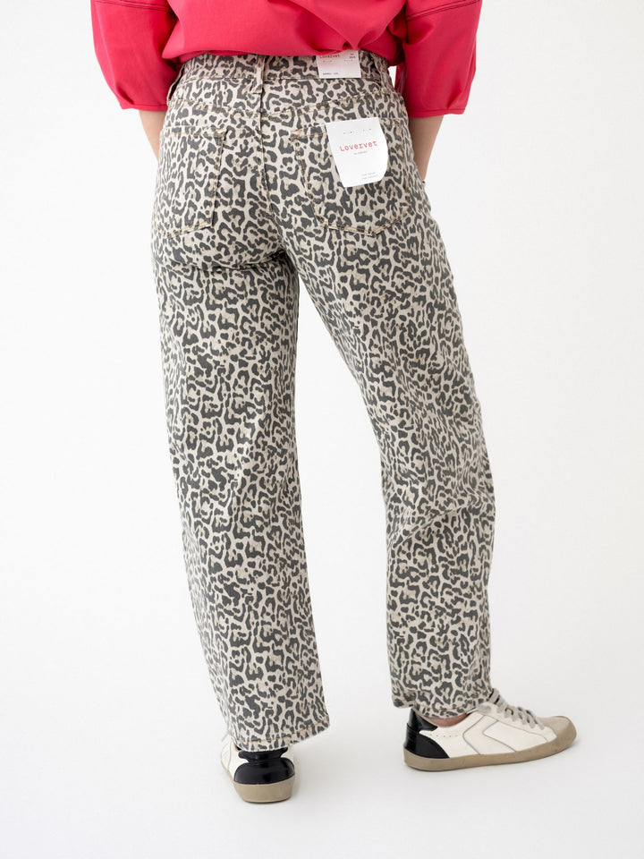 Lovervet High Rise Utility Leopard Barrel