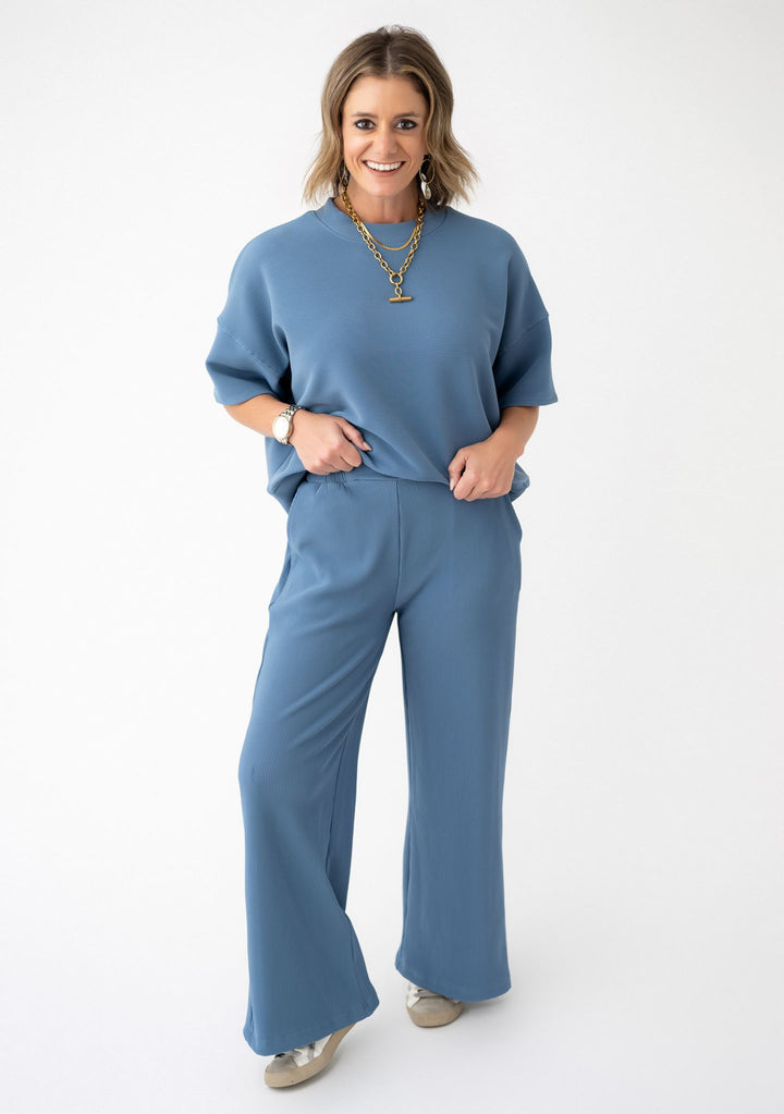 Quiet Essential Ribbed top & Pant Set