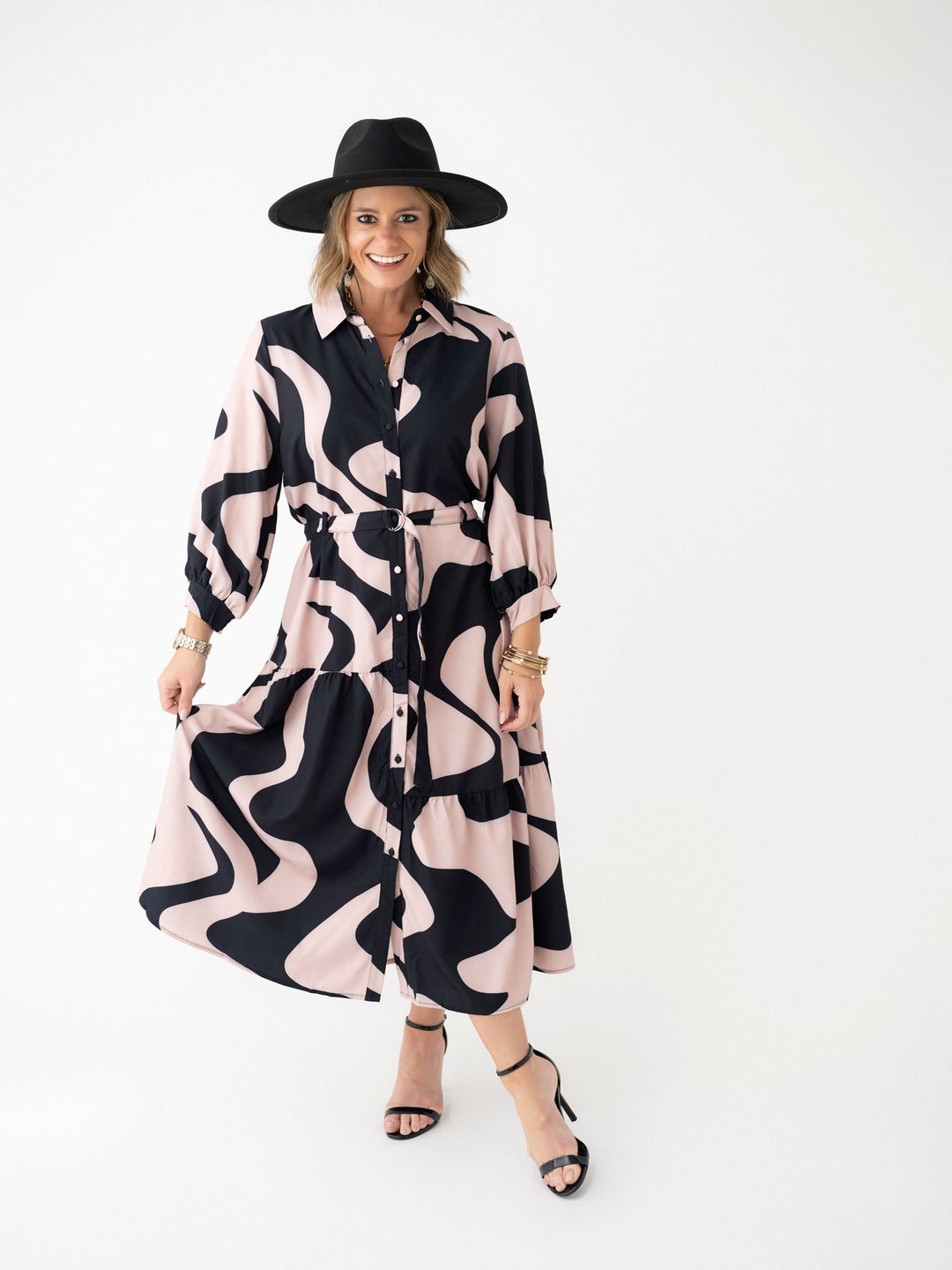 Vivid Grace Printed Maxi