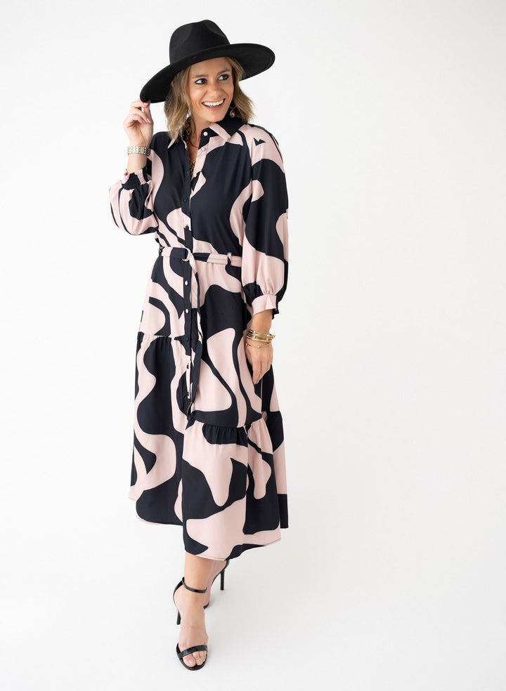Vivid Grace Printed Maxi