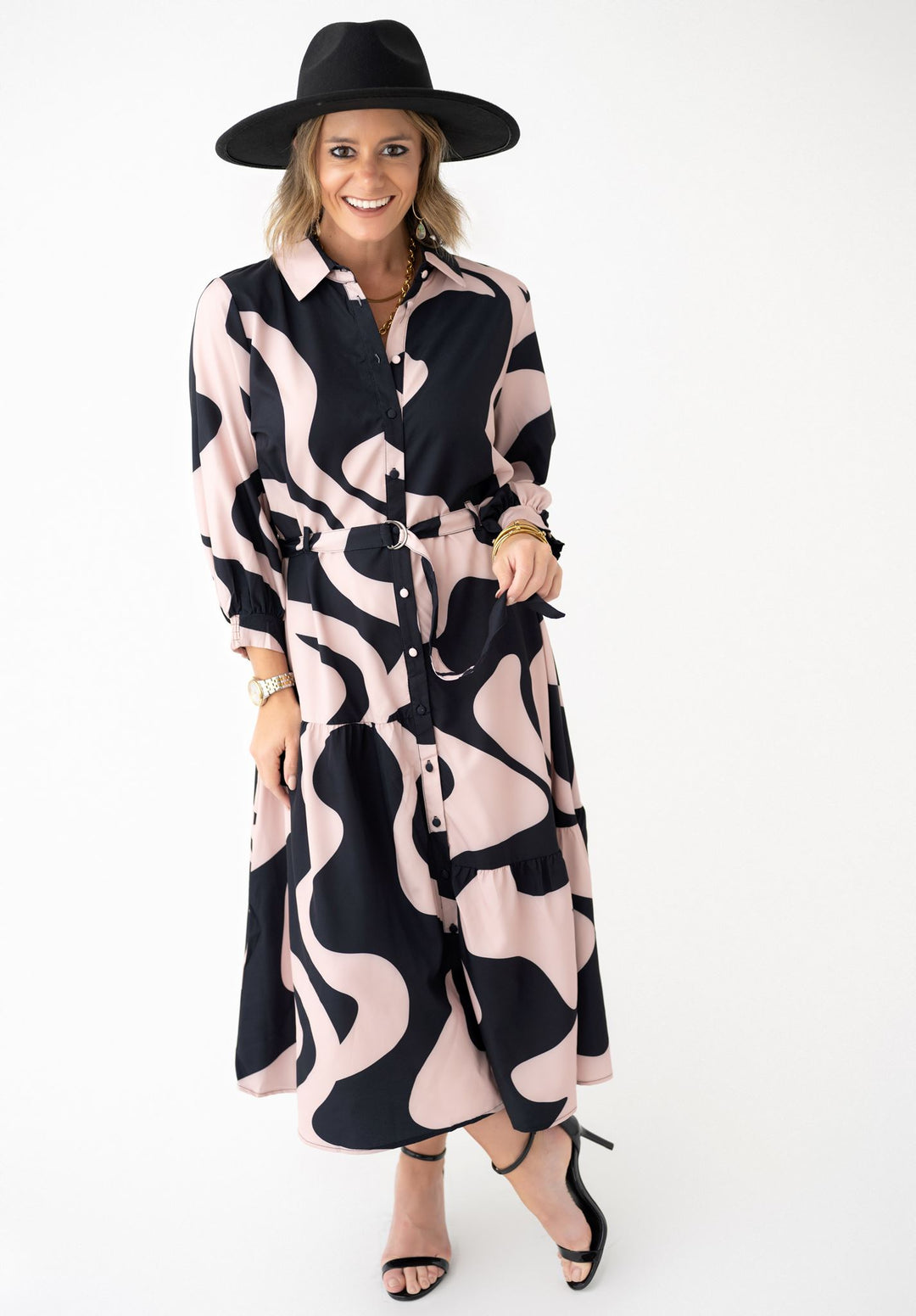 Vivid Grace Printed Maxi