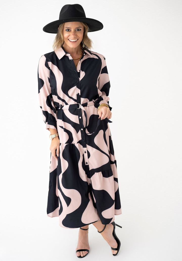 Vivid Grace Printed Maxi