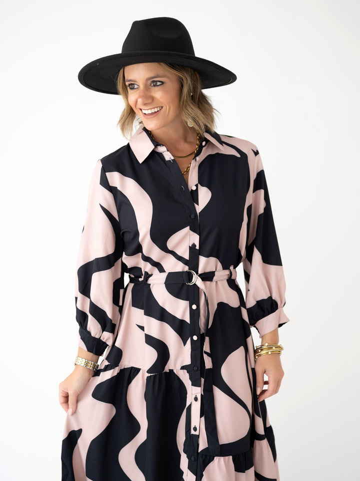 Vivid Grace Printed Maxi