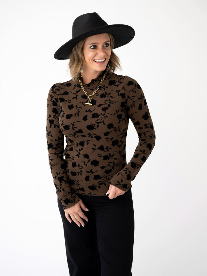 Rose Mock Top
