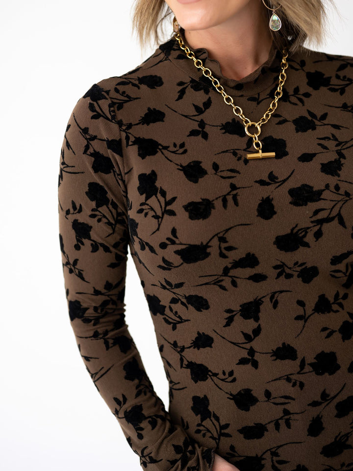 Rose Mock Top