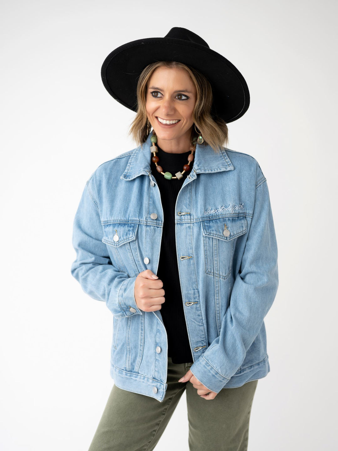 Elevated Faith Denim Jacket