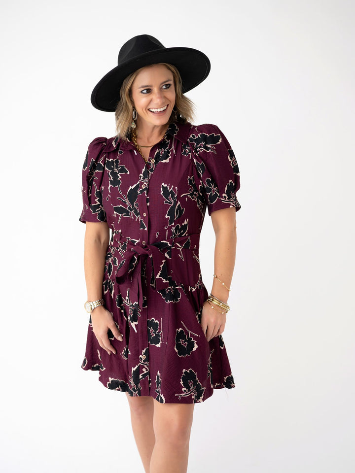 Ink Bloom Dress