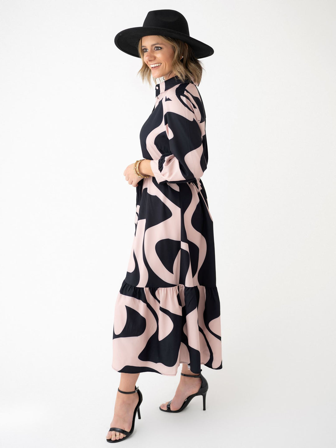 Vivid Grace Printed Maxi